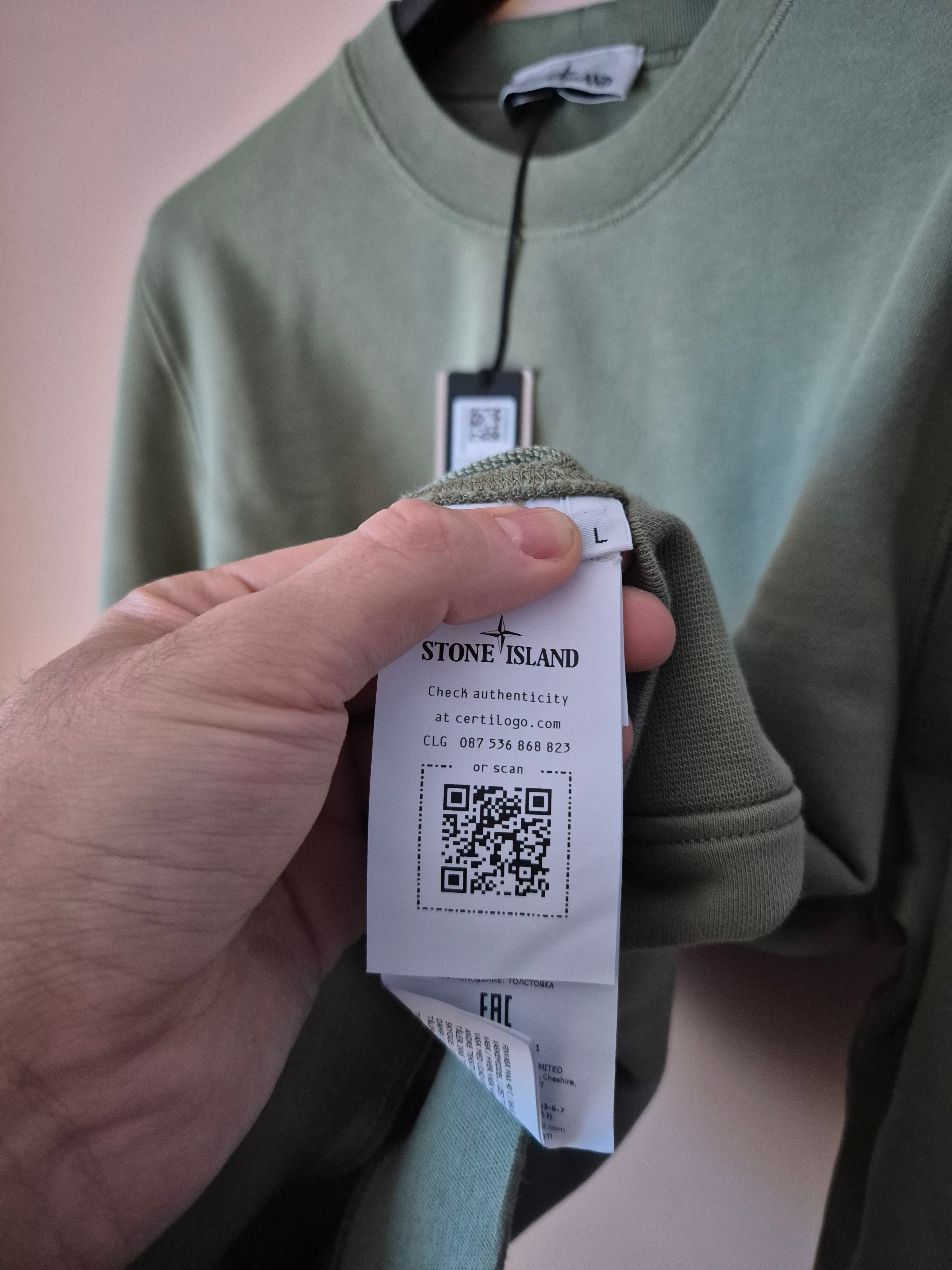 Stone Island Crewneck Green L