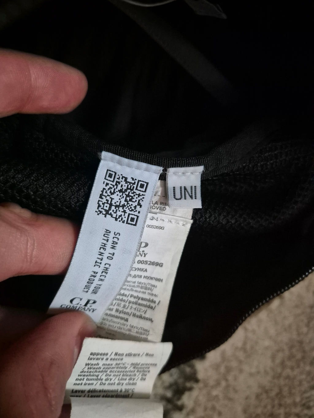 C.P. Company Nylon B Lens Crossbody Rucksack
