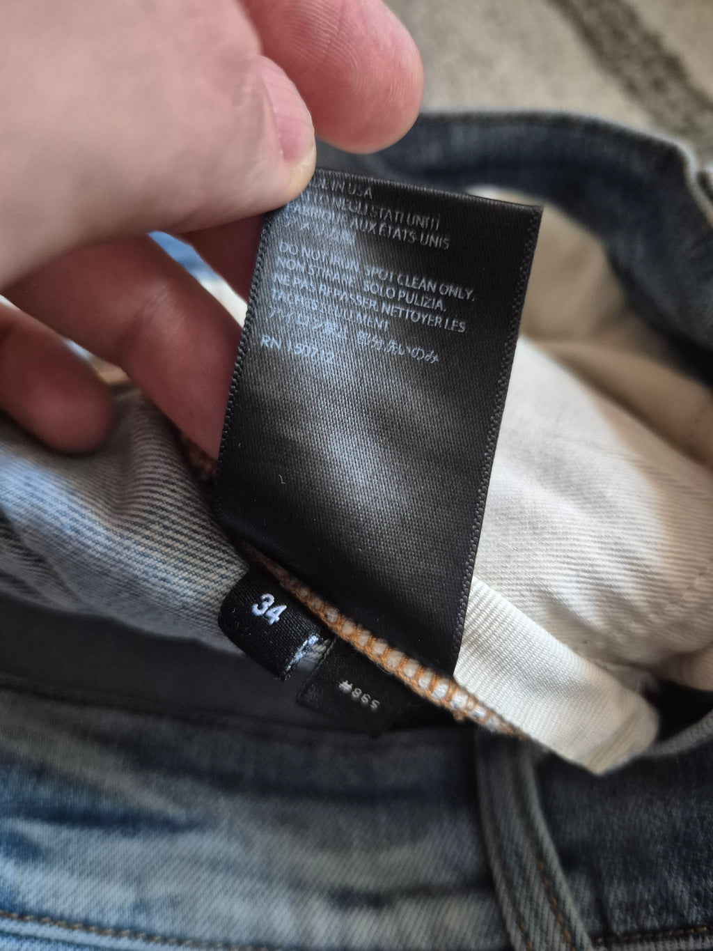 Amiri Jeans W34