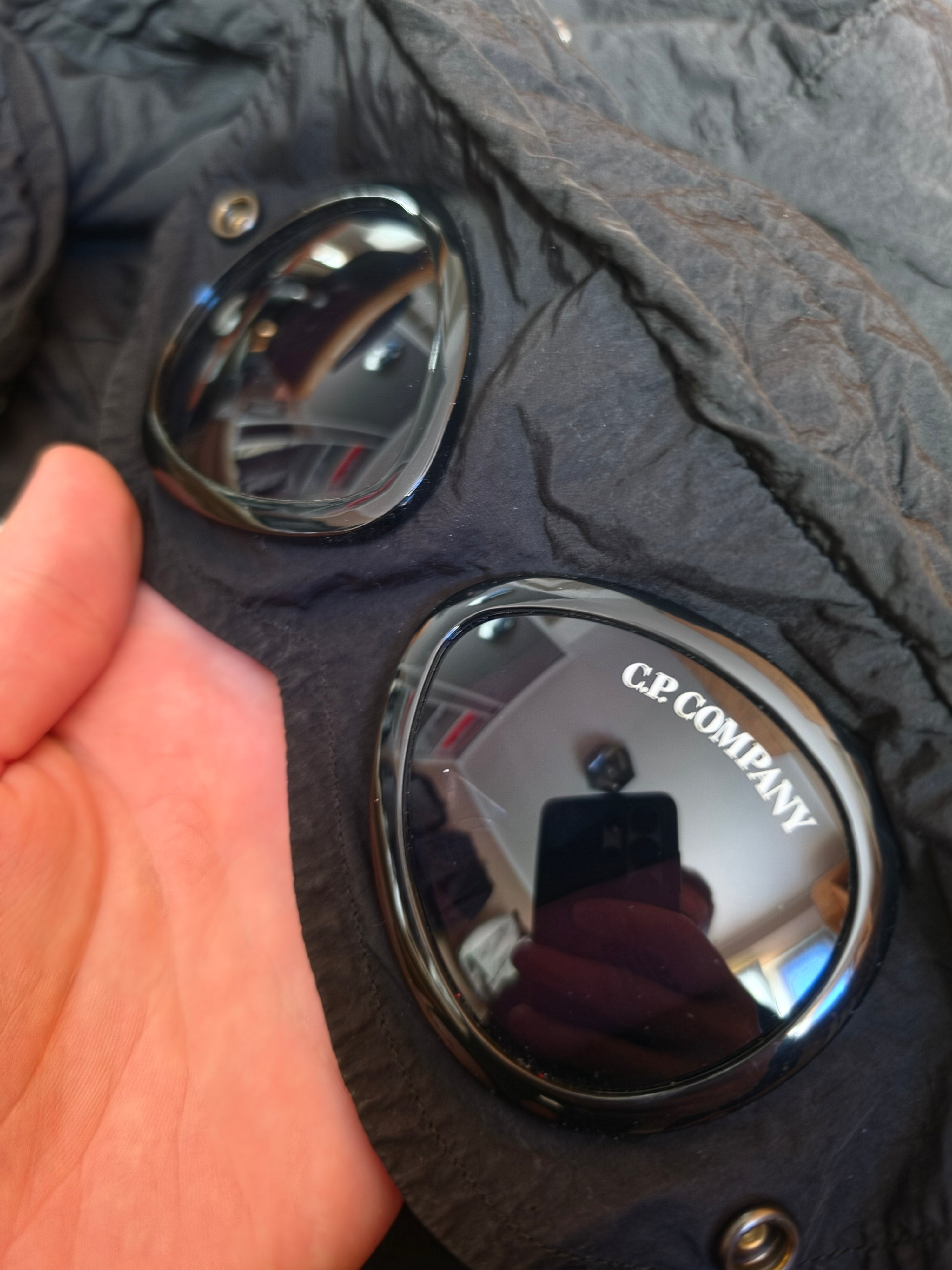 C.P. Company Goggle Jacket Black M (Polartec)