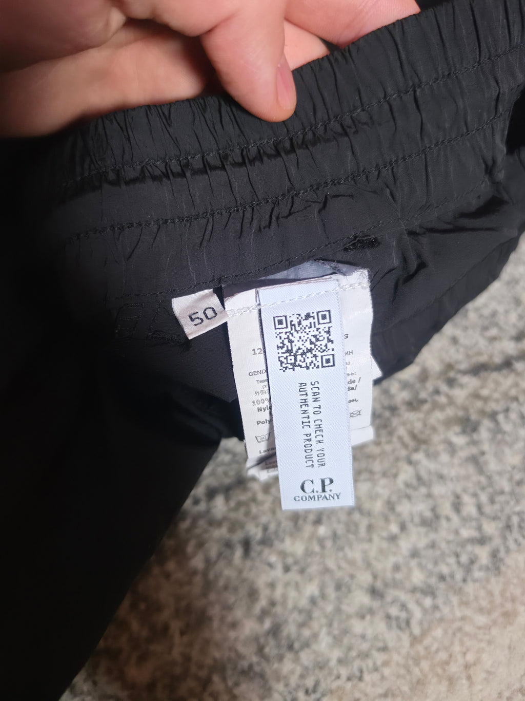 C.P. Company Chrome Cargo Pants Black L (50)