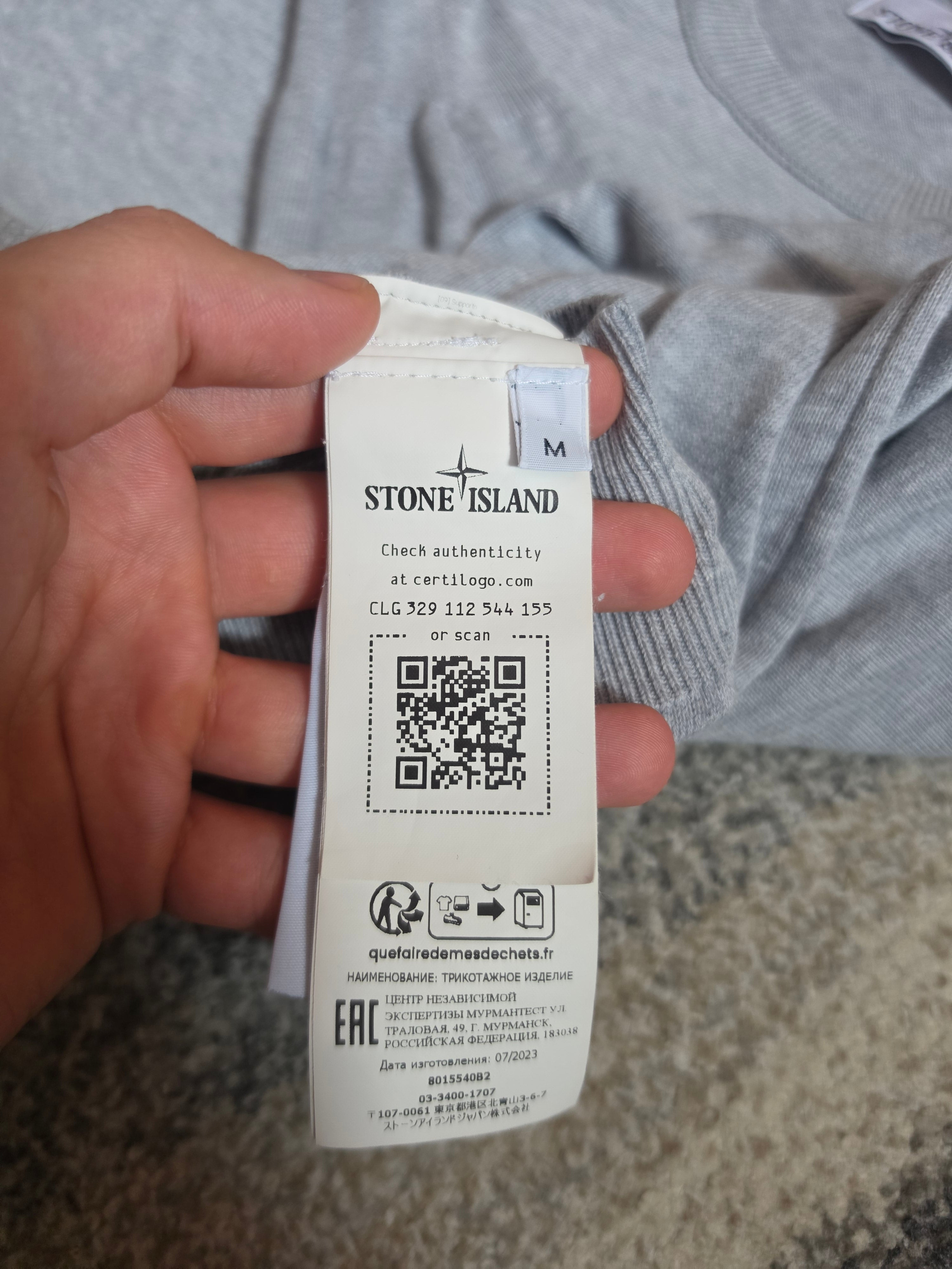Stone Island Sweater Grey M