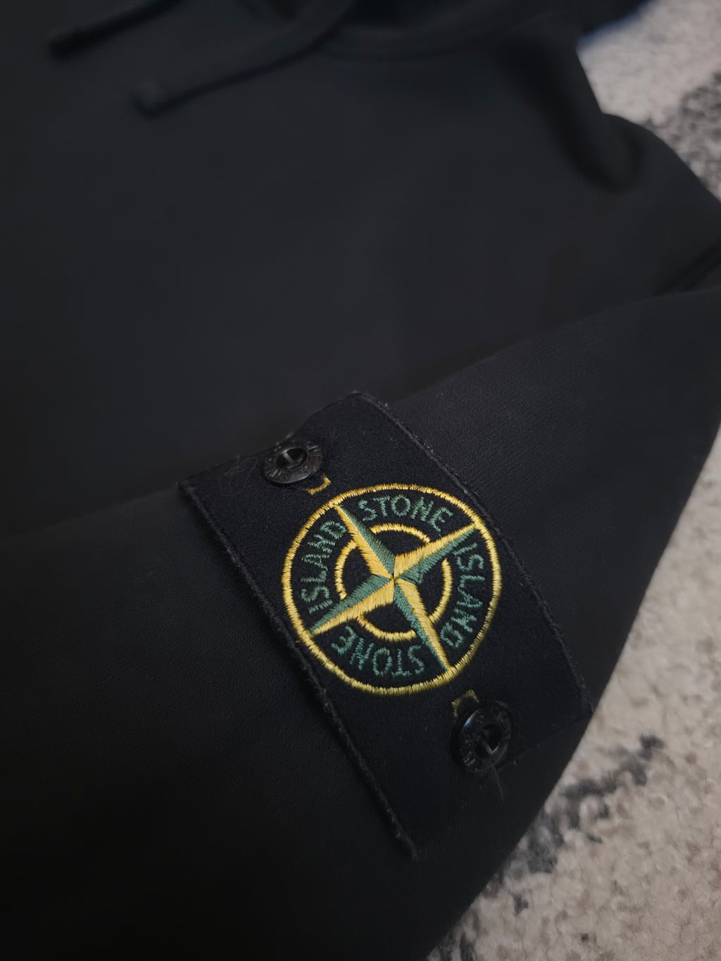 Stone Island Hoodie Black M