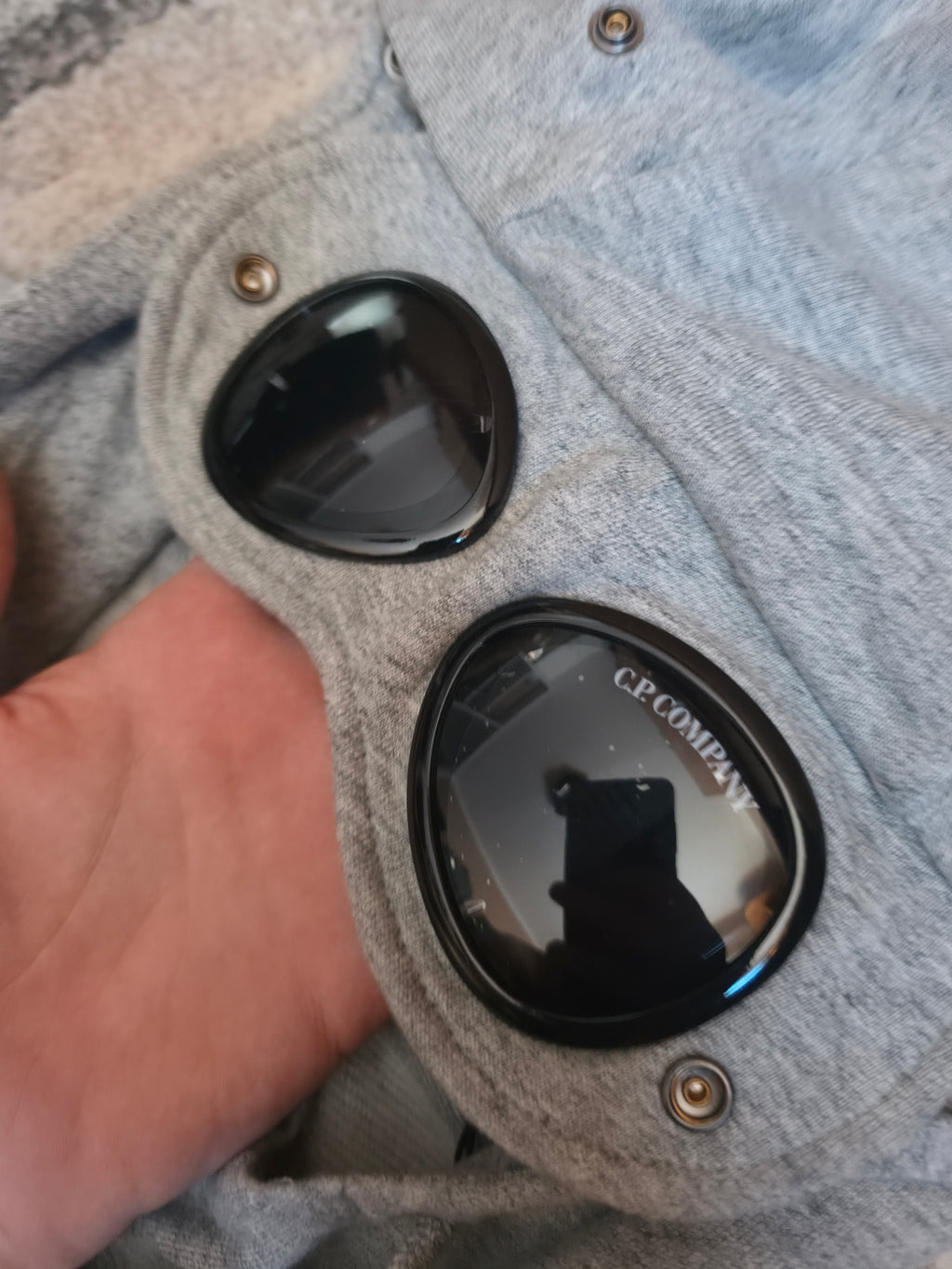 C.P. Company Goggle Zip Hoodie Grey XL