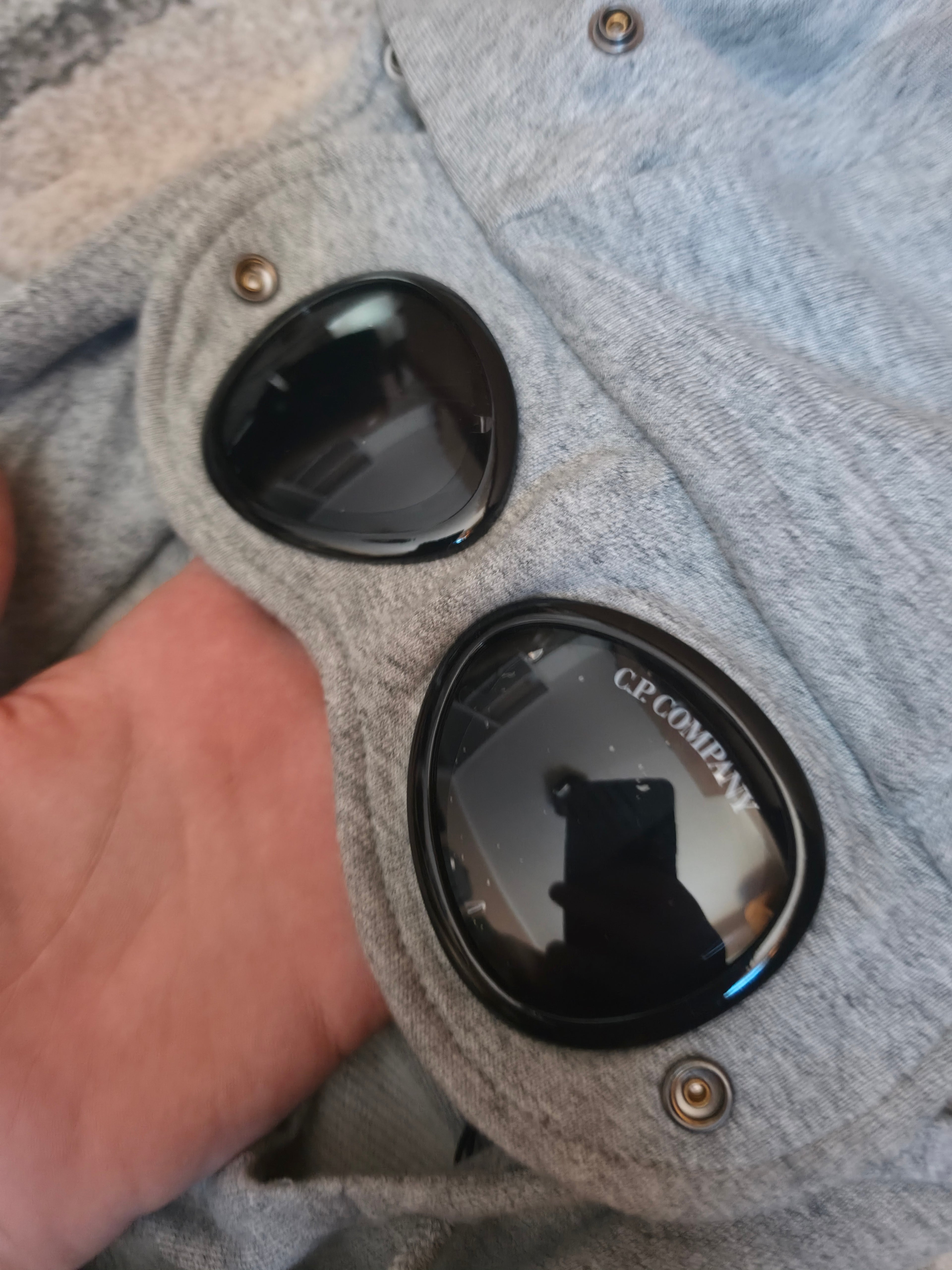 C.P. Company Goggle Zip Hoodie Grey XL