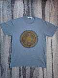 Stone Island 3D Rubber Logo Cotton T-Shirt – 75152NS89 V0046 – Blue – L