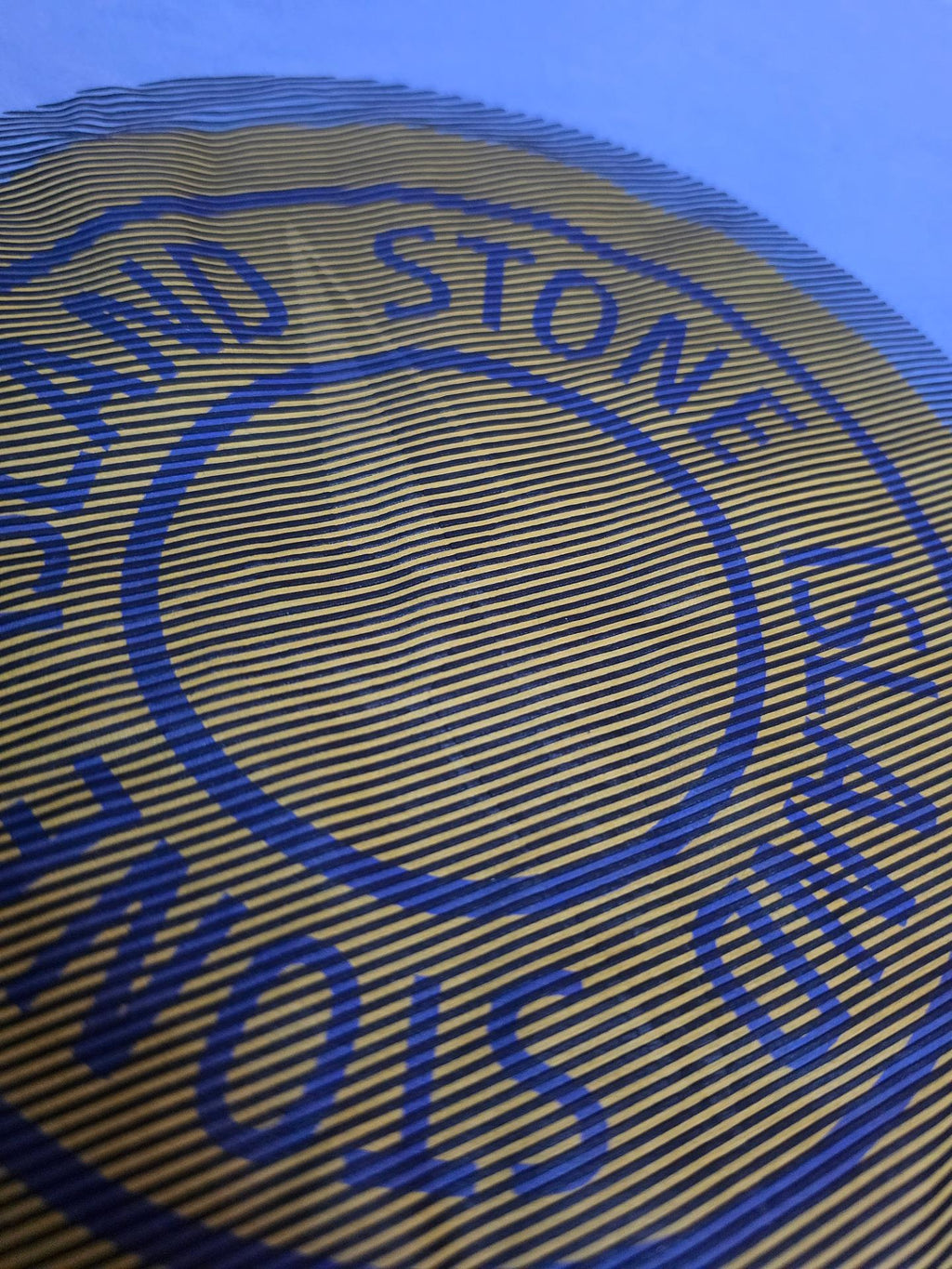 Stone Island 3D Rubber Logo Cotton T-Shirt – 75152NS89 V0046 – Blue – L