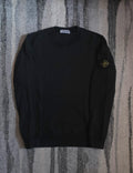 Stone Island Sweatshirt aus stückgefärbter Baumwolle mit Rundhalsausschnitt – 791563051 A0029 – Schwarz – L