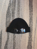 C.P. Company Wool Goggle Beanie – 11CMAC122A 005509A 999 – Black – One Size