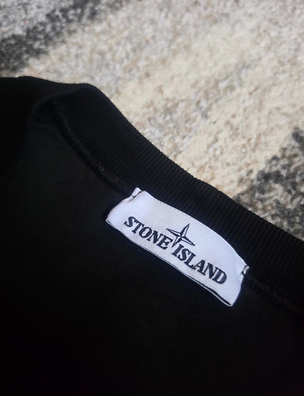 Stone Island 63020 Garment Dyed Crewneck Sweatshirt – 731563020 – Black – XL