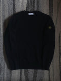 Stone Island Garment Dyed Crewneck Sweatshirt – 761563051 – Black – L