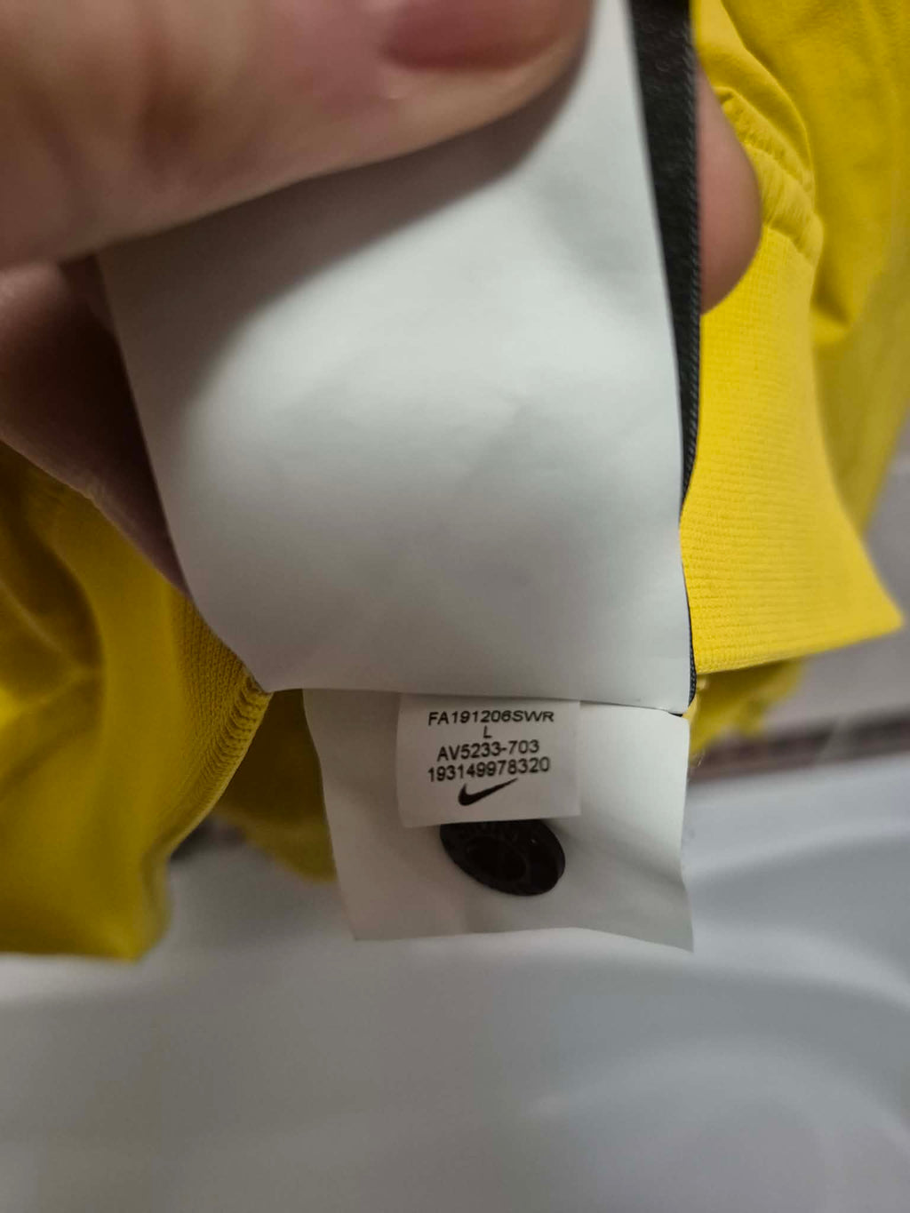 Stone Island x Nike Comfort Tech Composite Yellow L