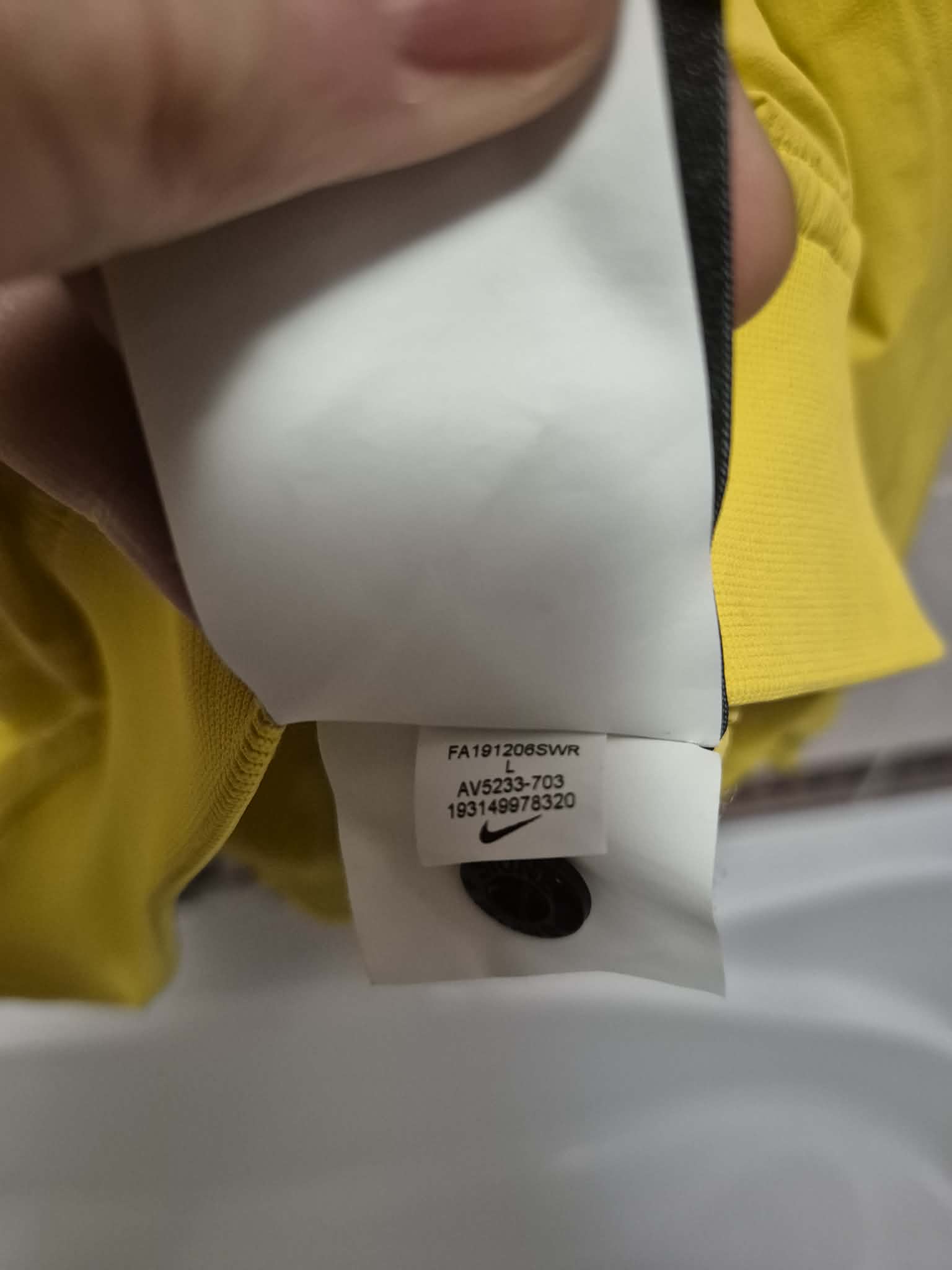 Stone Island x Nike Comfort Tech Composite Yellow L