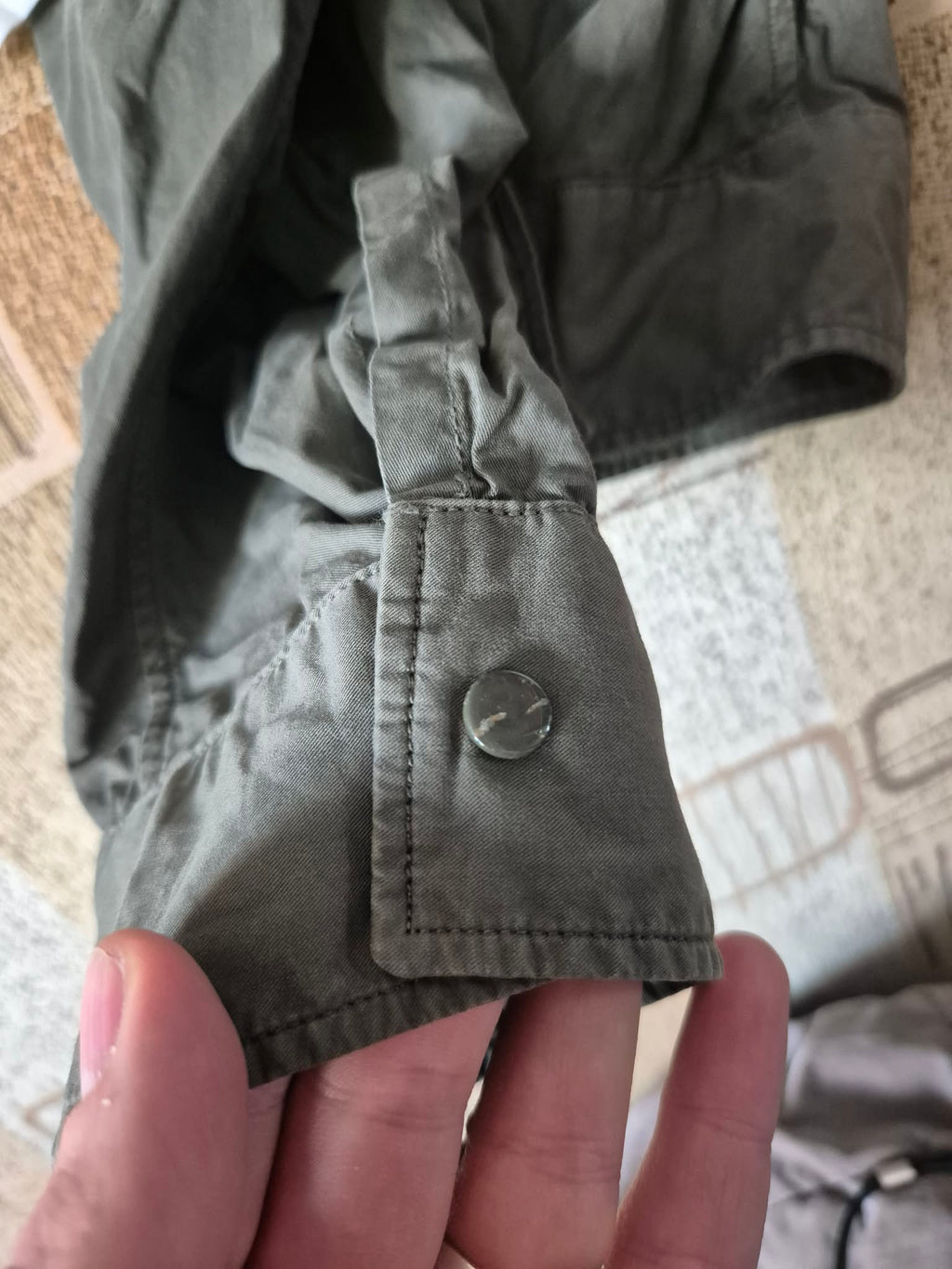 C.P. Company Metropolis Badge Overshirt Jacket Khaki XXL