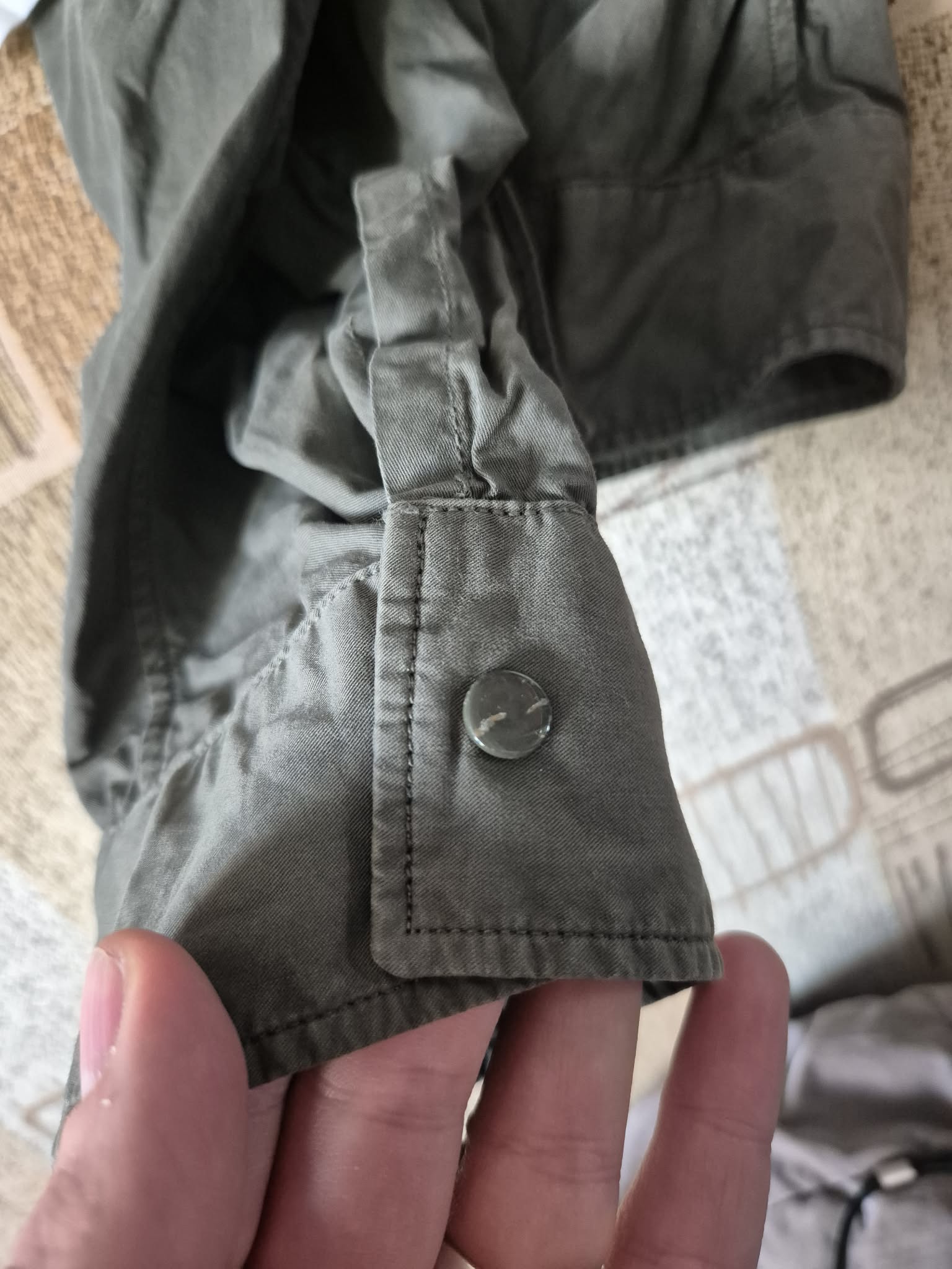 C.P. Company Metropolis Badge Overshirt Jacket Khaki XXL