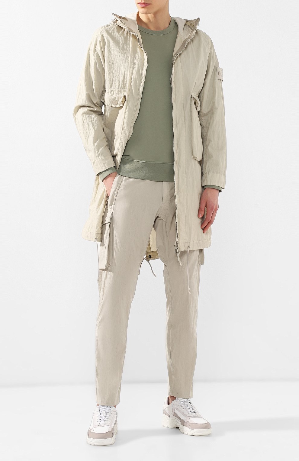 Stone Island Ghost Cargo Pants Beige W32