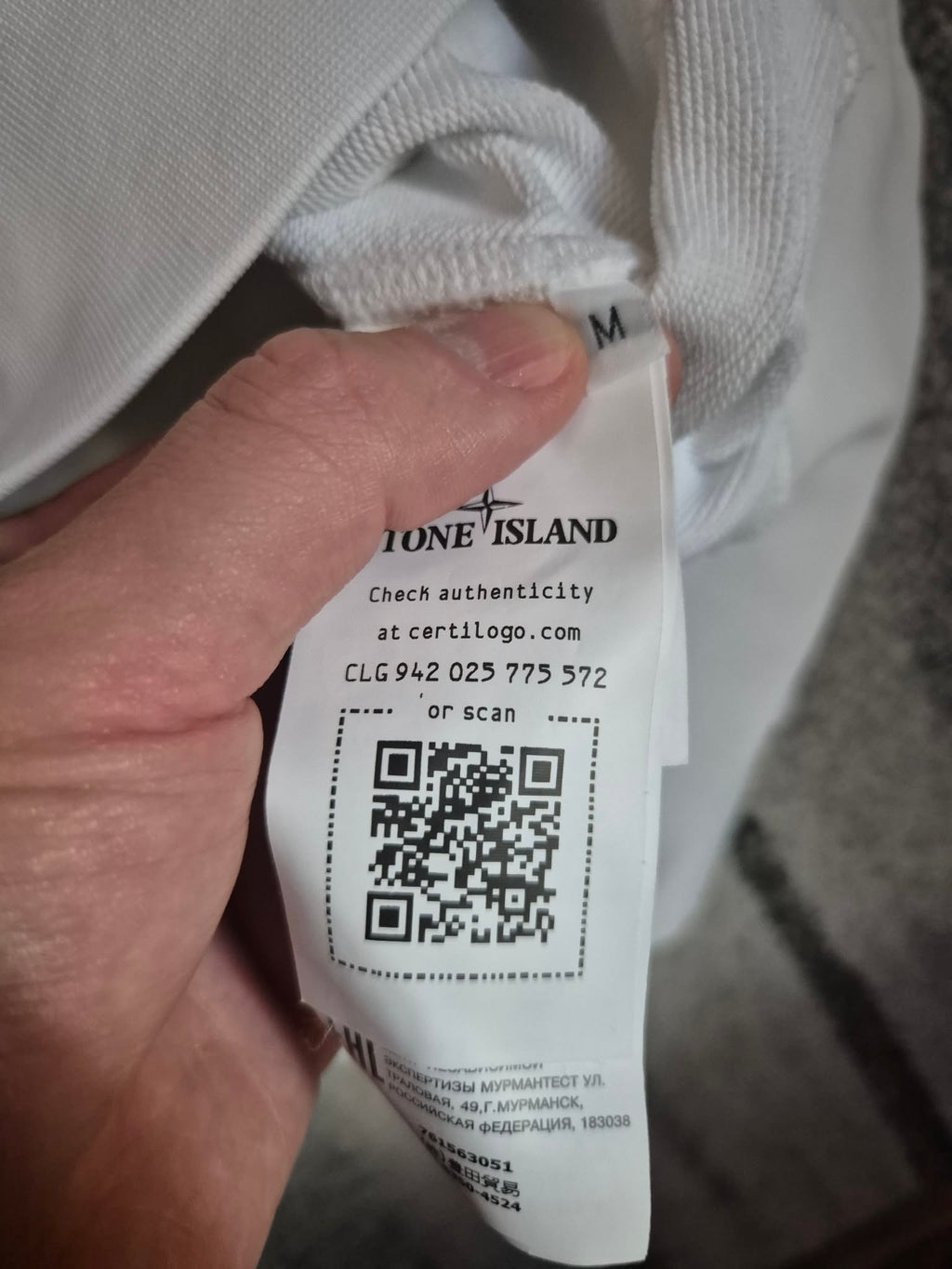 Stone Island Crewneck White M