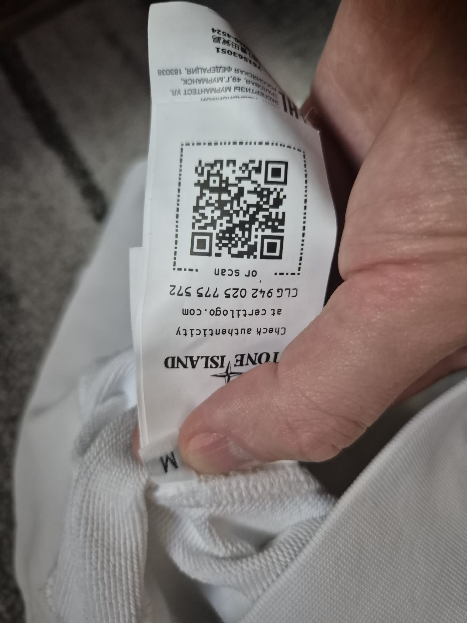 Stone Island Crewneck White M