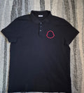 MONCLER POLO SHIRT NAVY XL