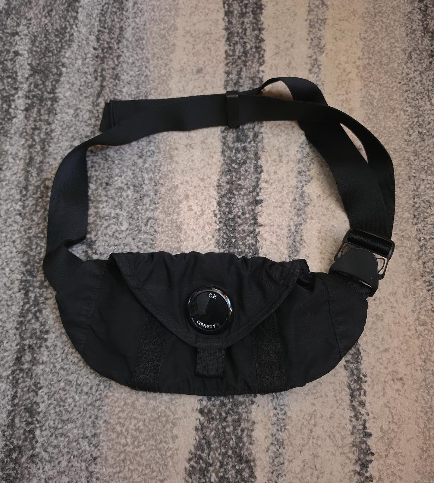 C.P. Company Lens Belt Bag Black