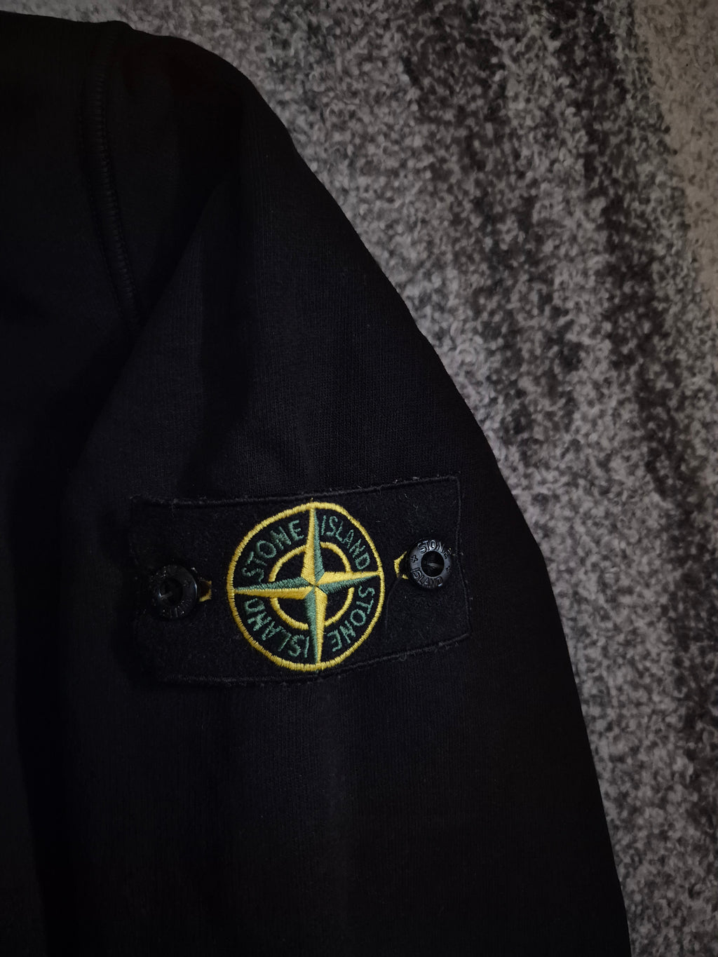 Stone Island Hoodie Black L