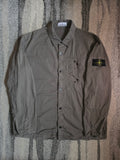 Stone Island Cotton Twill Overshirt – 811511910 V0075 – Walnut – XXL