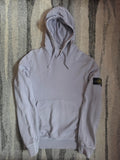 Stone Island 64151 Cotton Fleece Hooded Sweatshirt – 801564151 V0064 – Dust Grey – L