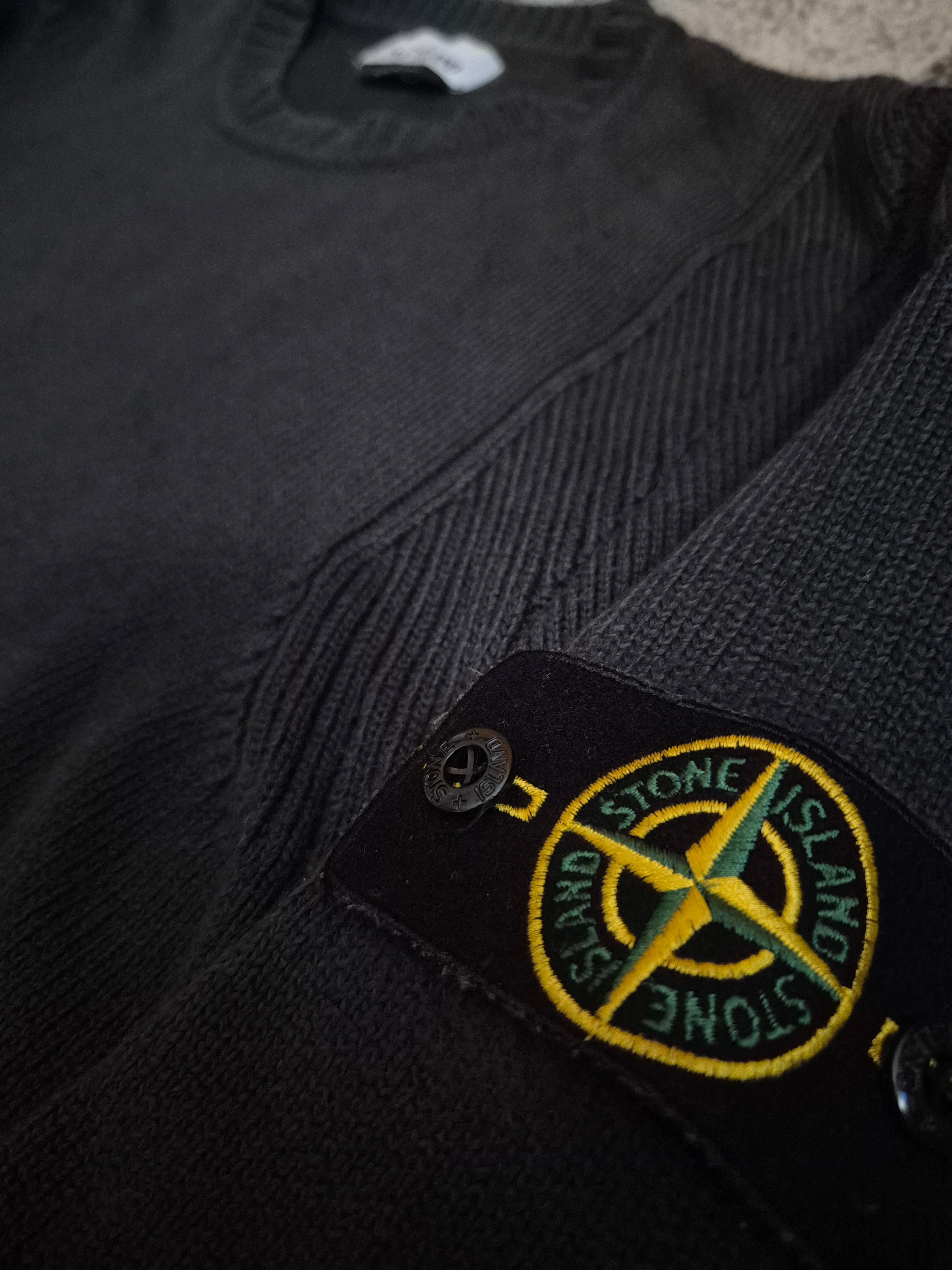 Stone Island Sweater Dark Green L