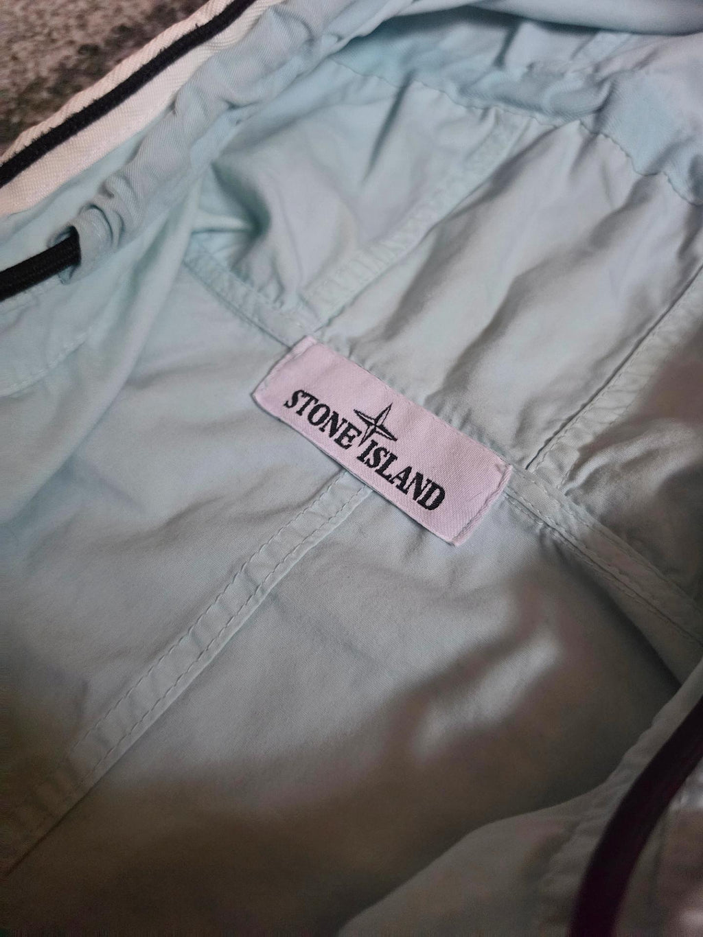 Stone Island Garment Dyed Hooded Overshirt 7615122WN V0144 – Acqua – L