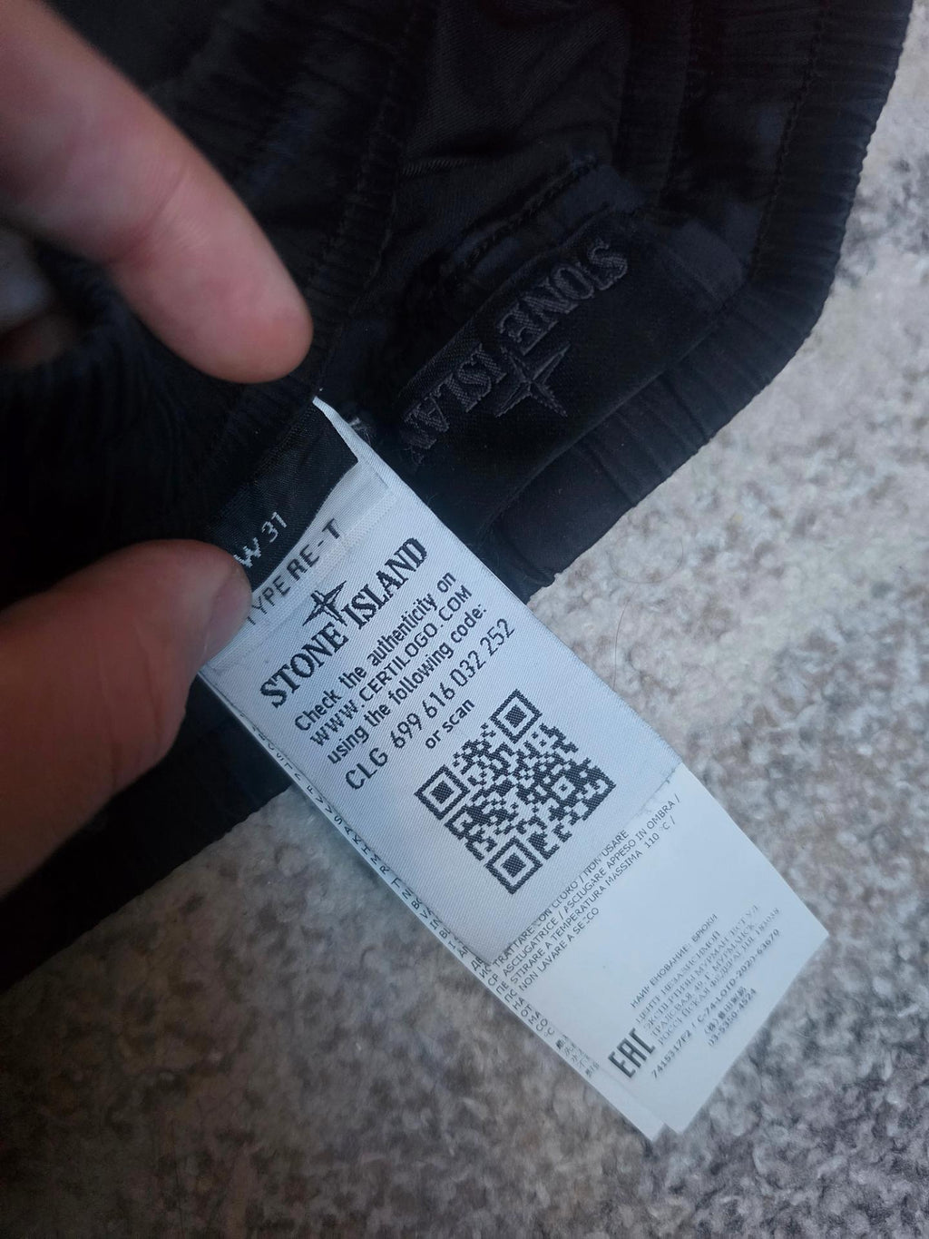 Stone Island Ghost Piece Cargo Pants 7415317F2 V0029 — W31
