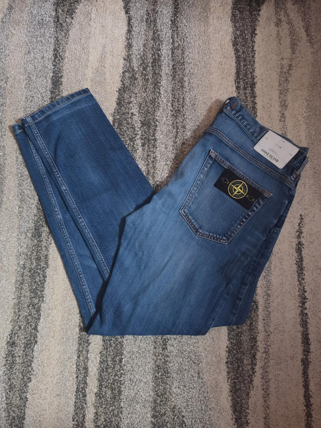 Stone Island Denim Research Jeans – 6215J2ZGA – W36 L34
