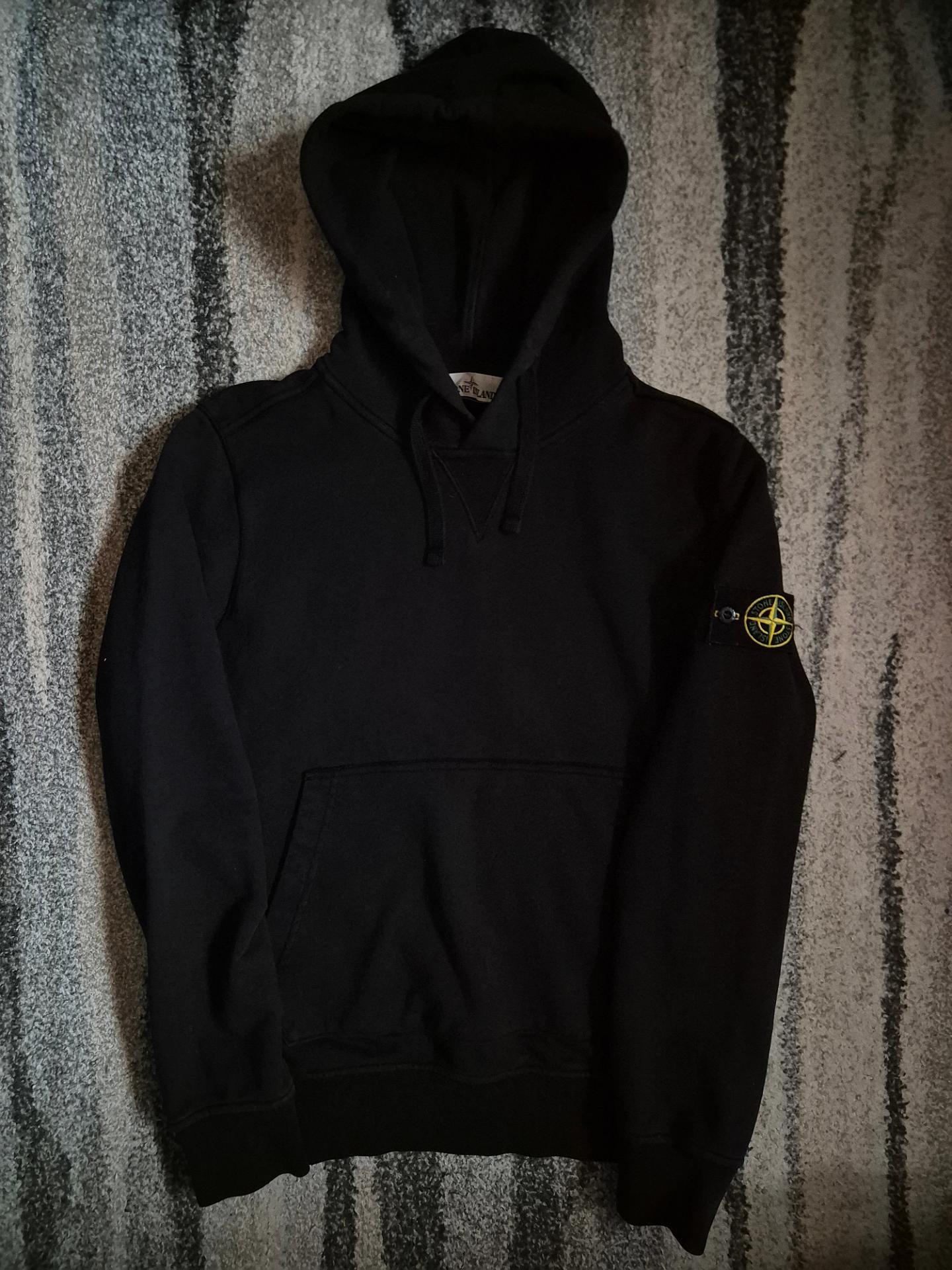 Stone Island Hoodie Black M