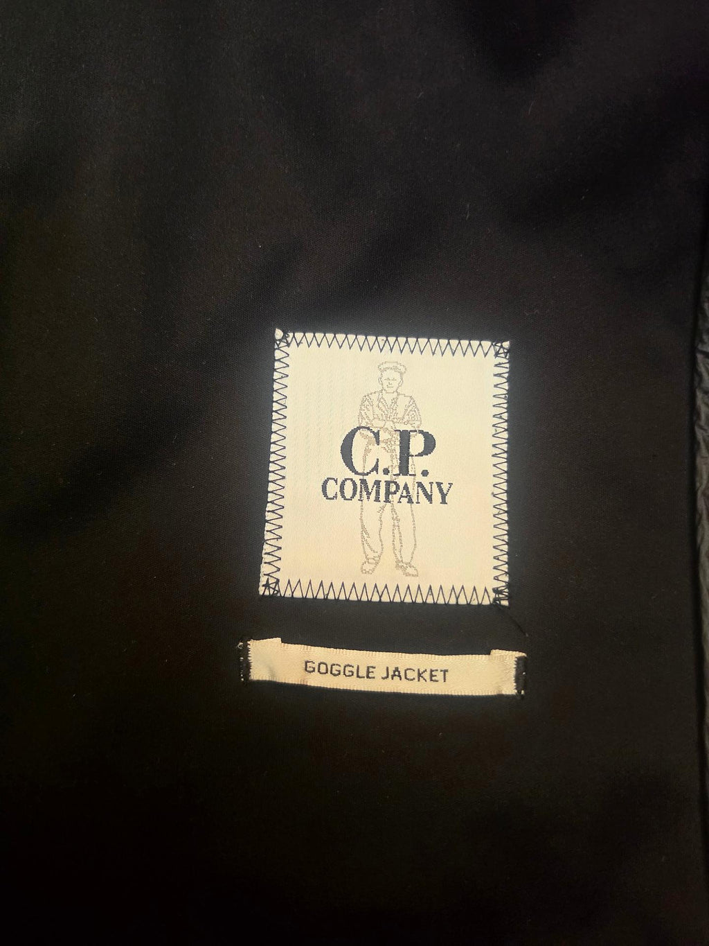 C.P. Company Soft Shell Goggle Jacket – 10CMOW013A 005968A – Black – 54