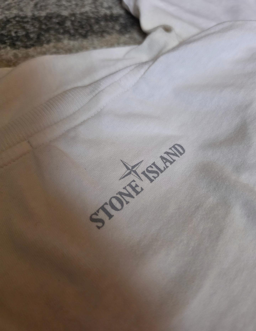 Stone Island 3D Logo T-Shirt White XL