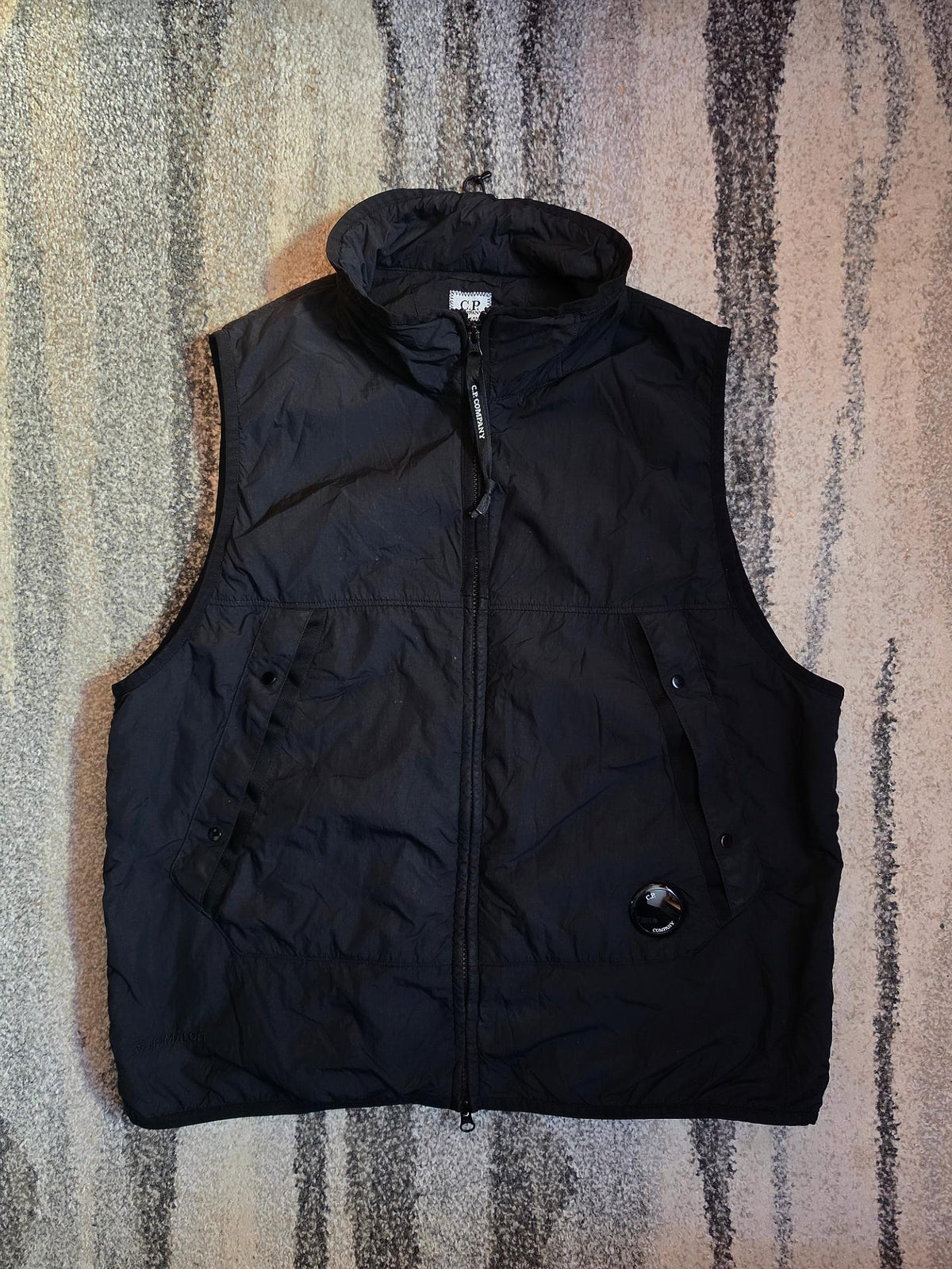 C.P. Company G.D.P. Lens Vest – 15CMOW212A 006124G 999 Black – 54