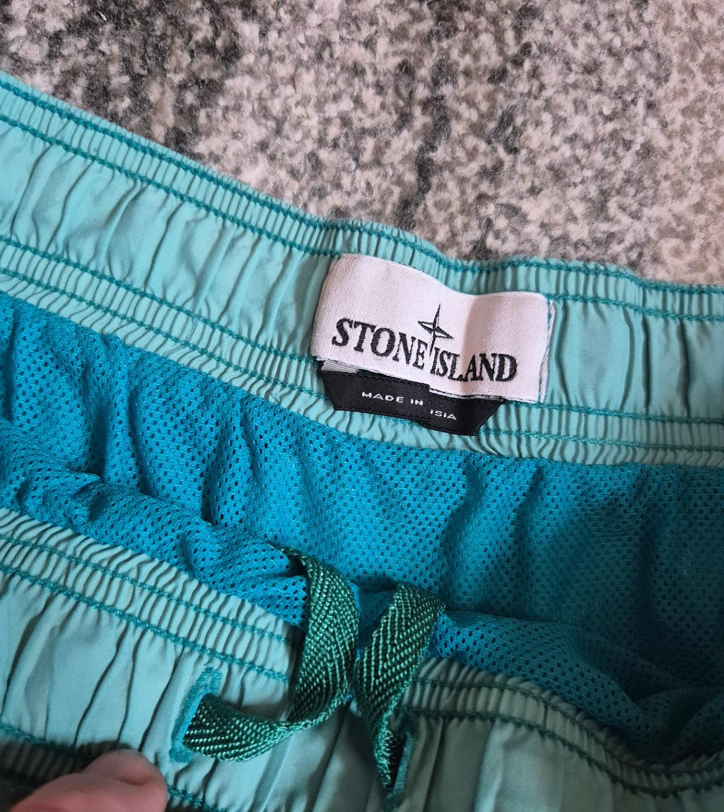 Stone Island Swim Shorts Turquoise M