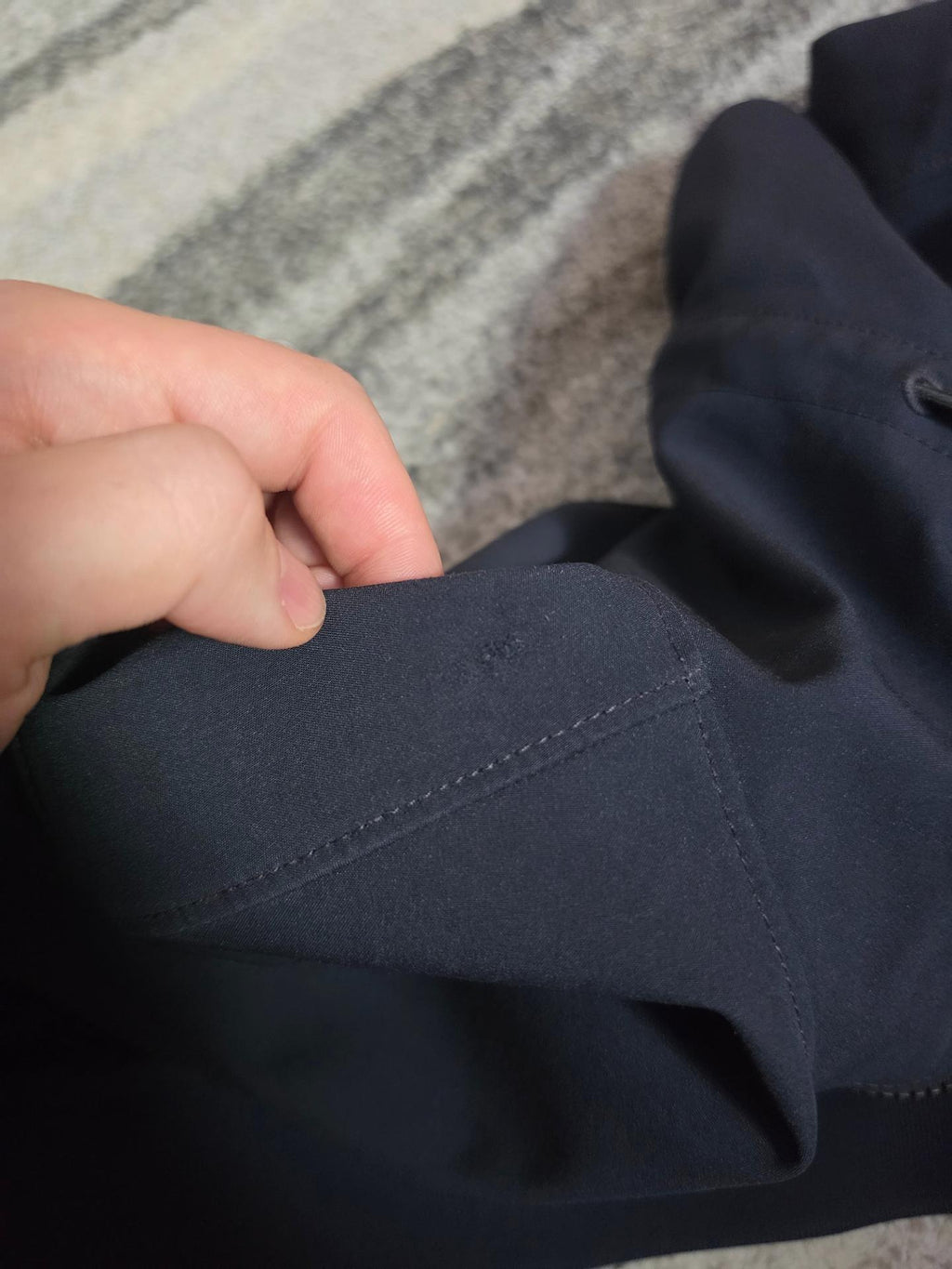Stone Island Soft Shell Jacket Navy S