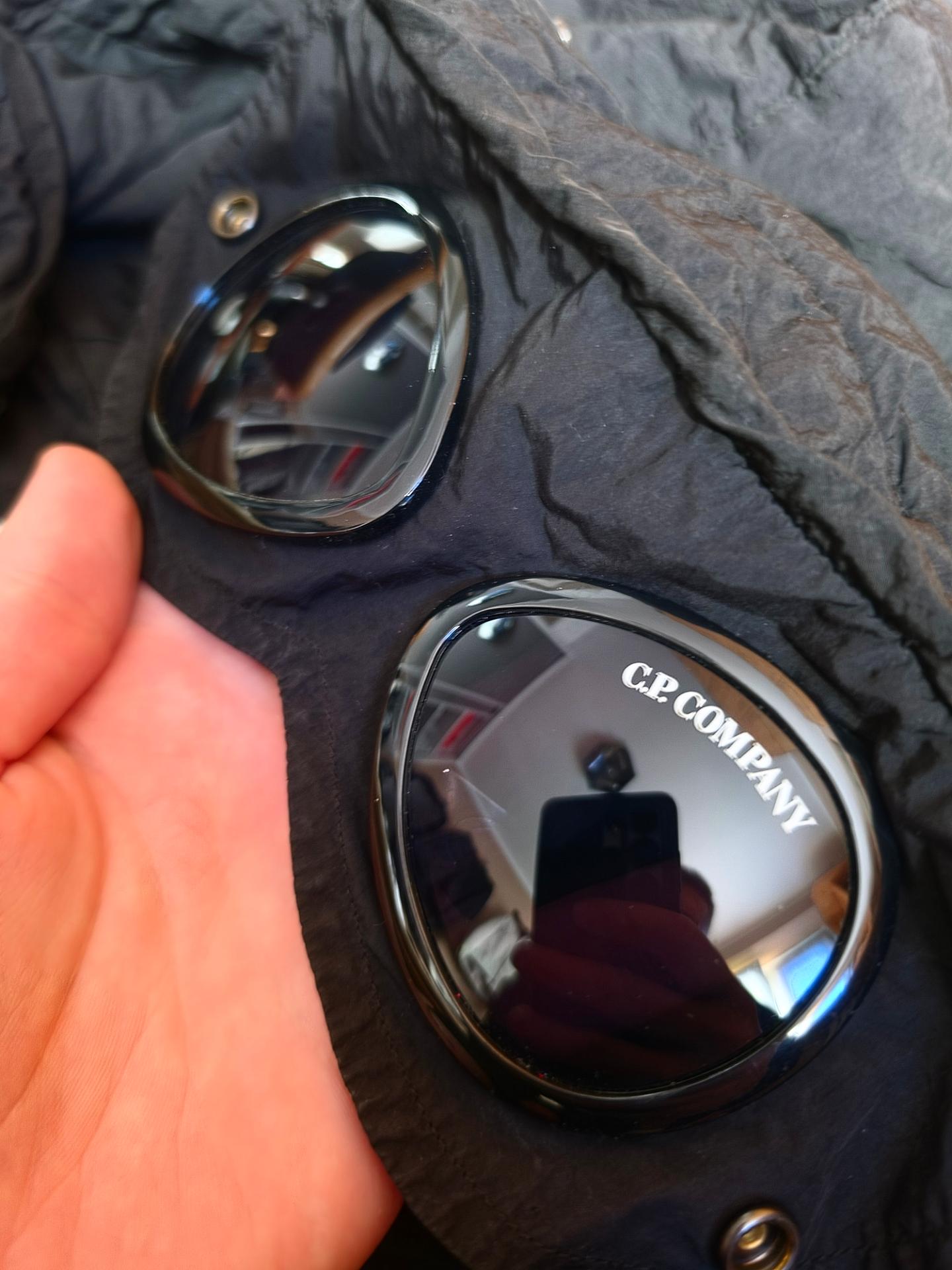 C.P. Company G.D.P. Goggle Jacket Black M (Polartec)