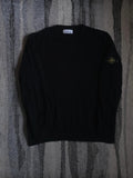 Stone Island Soft Cotton Crew Knit Sweater – 7015510B2 V0029 – Black - XXL
