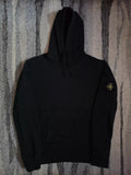 Stone Island Garment Dyed Popover Hoodie – Art. 751564120 V0029 – Black – XL