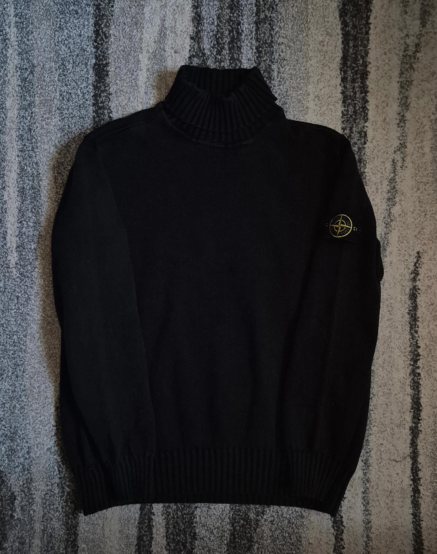 Stone Island Turtleneck Black XL