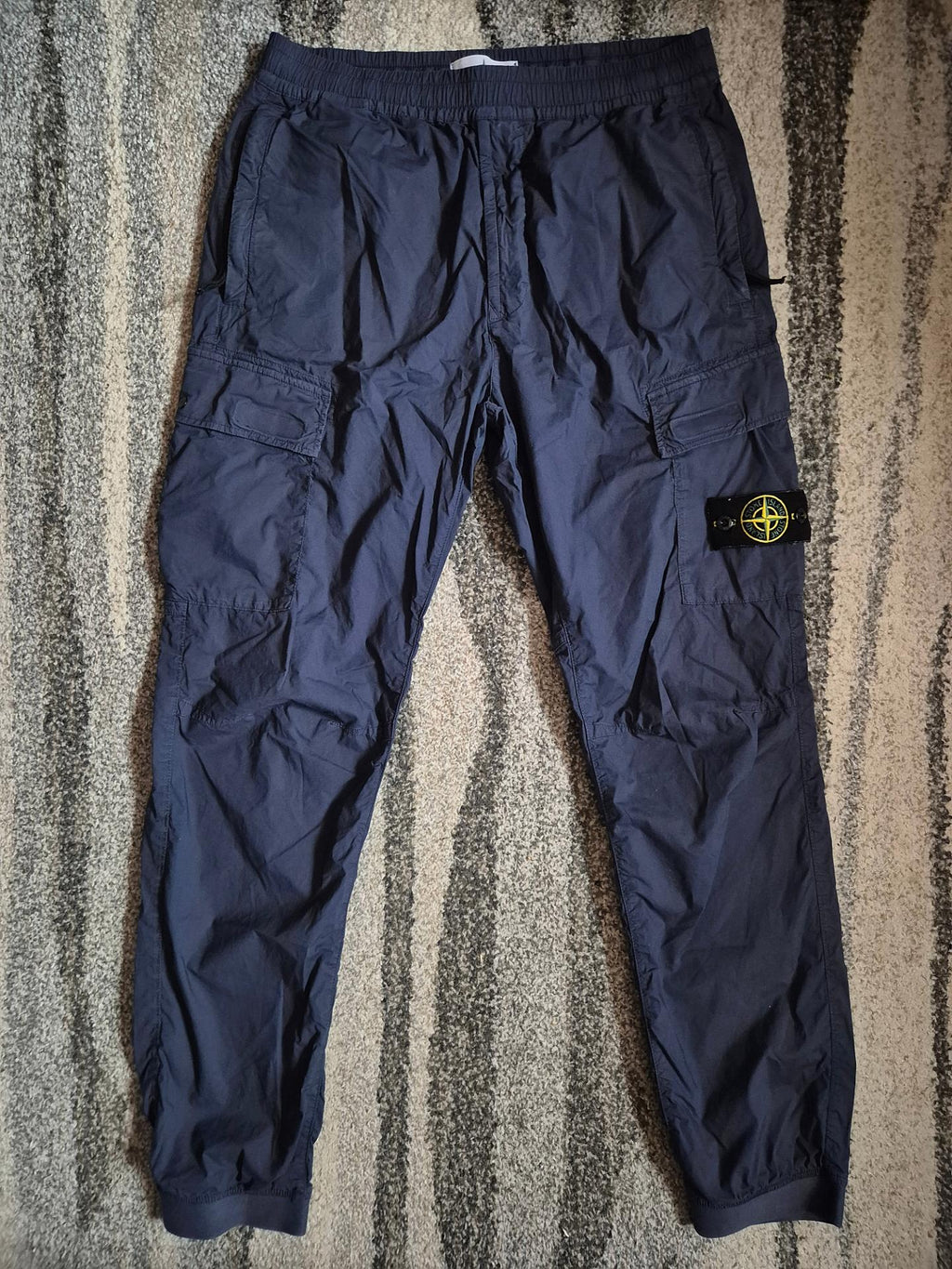 Stone Island Cargo Pants Dark Blue W32
