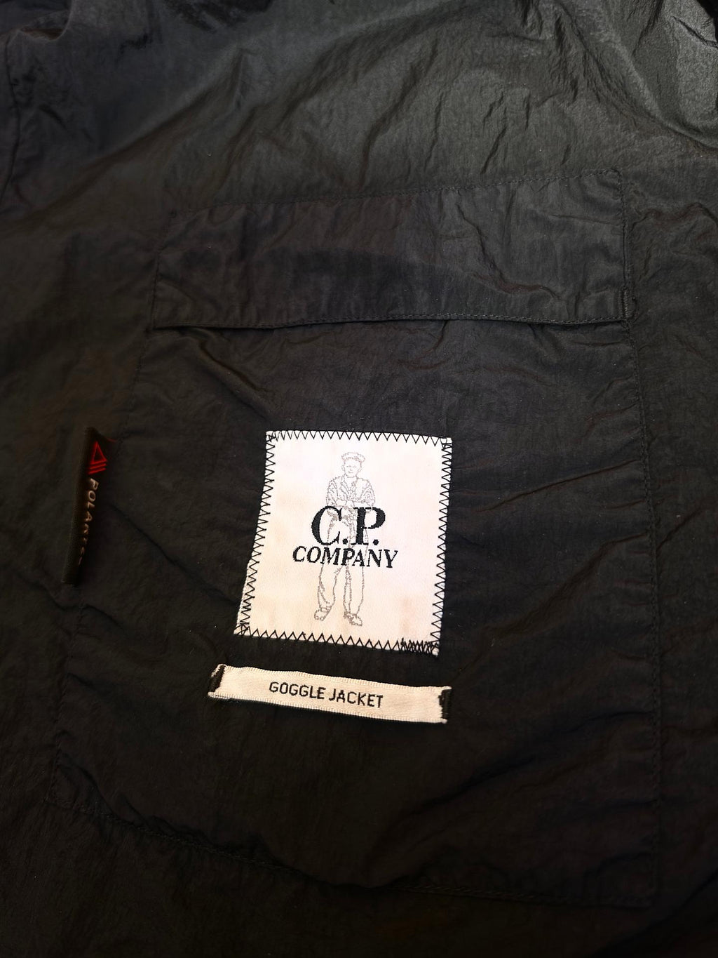 C.P. Company G.D.P. Goggle Jacket Black M (Polartec)
