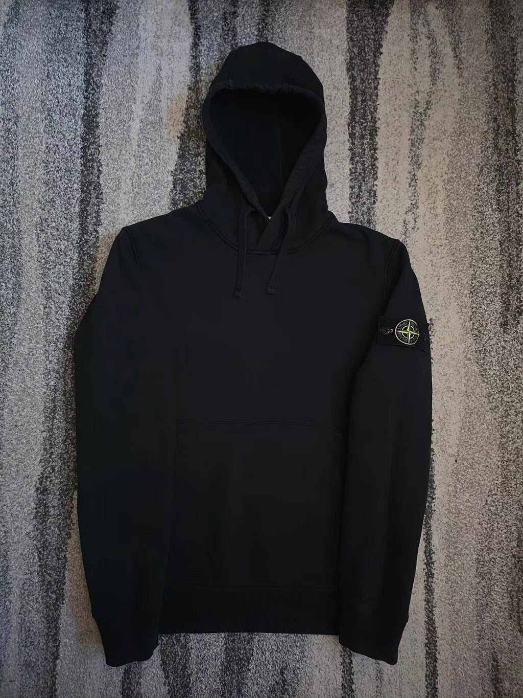 Stone Island Garment Dyed Hoodie – Art. 731564120 V0029 – Black – L