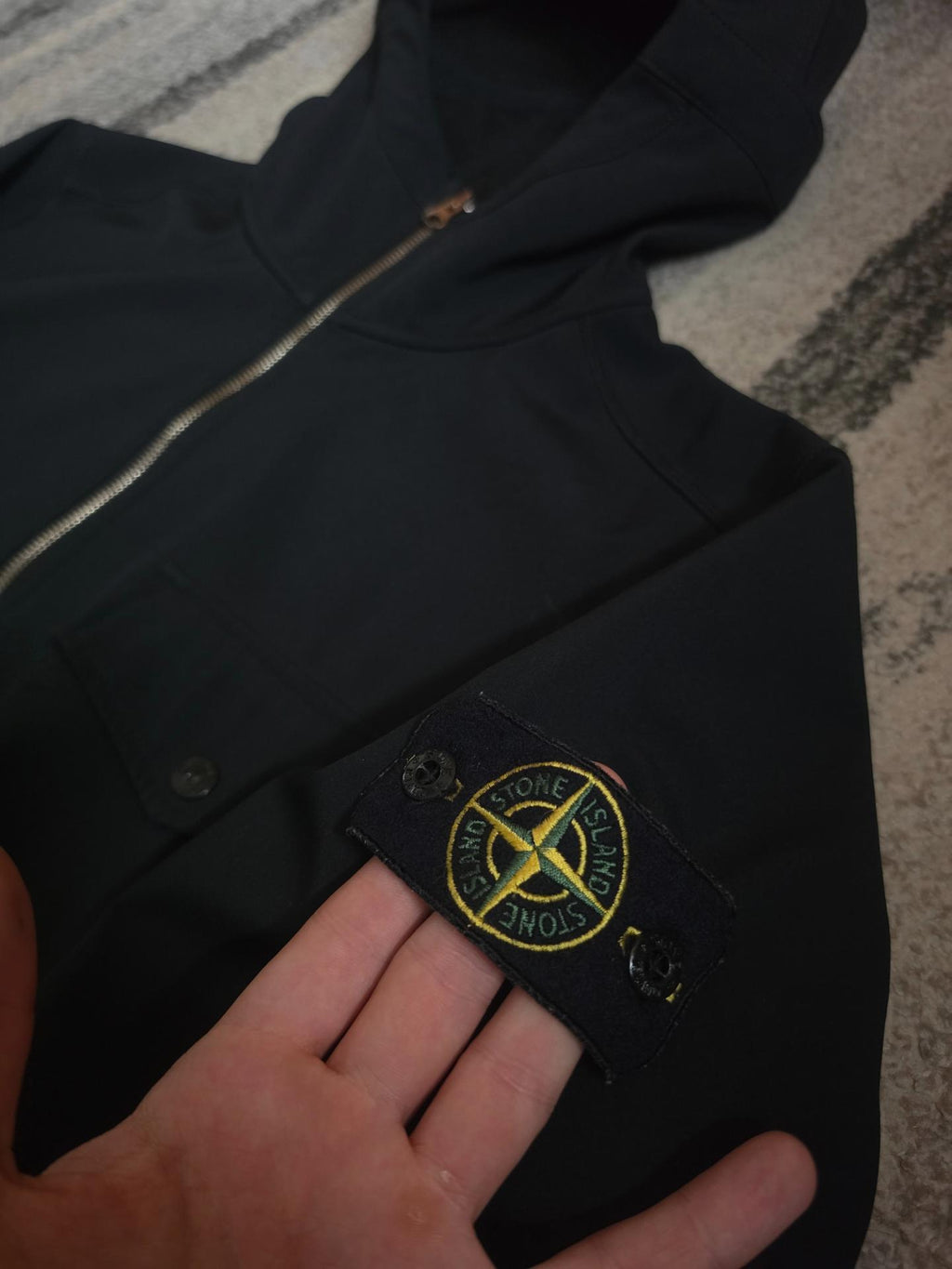Stone Island Soft Shell-R Jacket – 6715Q0622 V0029 – Black – L