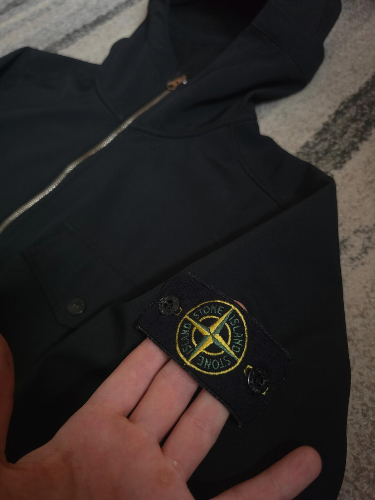 Stone Island Soft Shell-R Jacket – 6715Q0622 V0029 – Black – L
