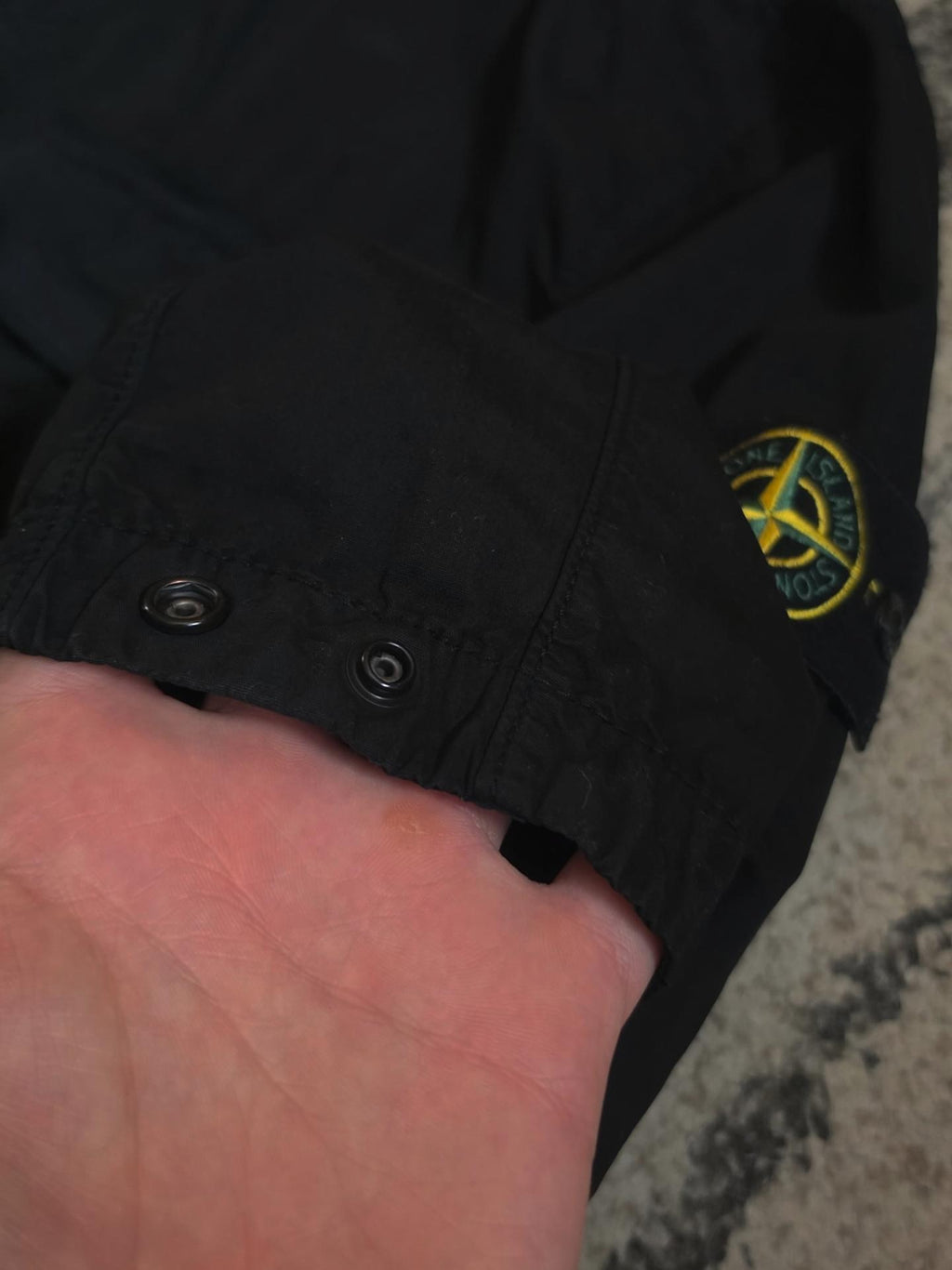 Stone Island 114WN Overshirt – 7615114WN V0129 – Black – L