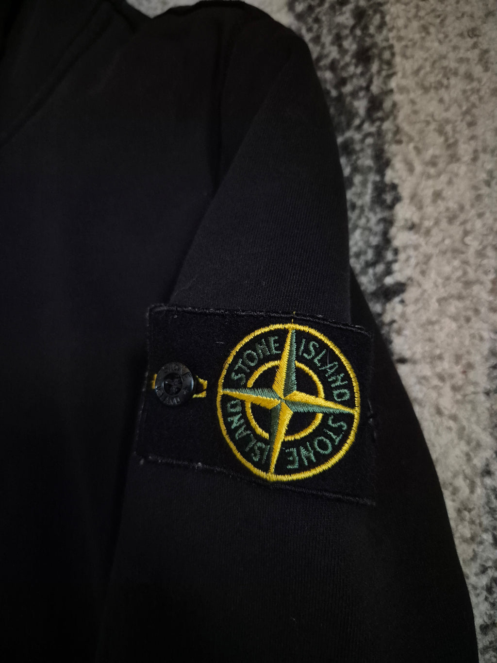 Stone Island Hoodie Black M