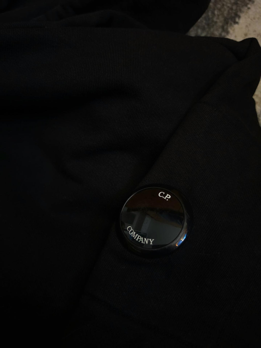 C.P. Company Lens Zip Hoodie Black XL
