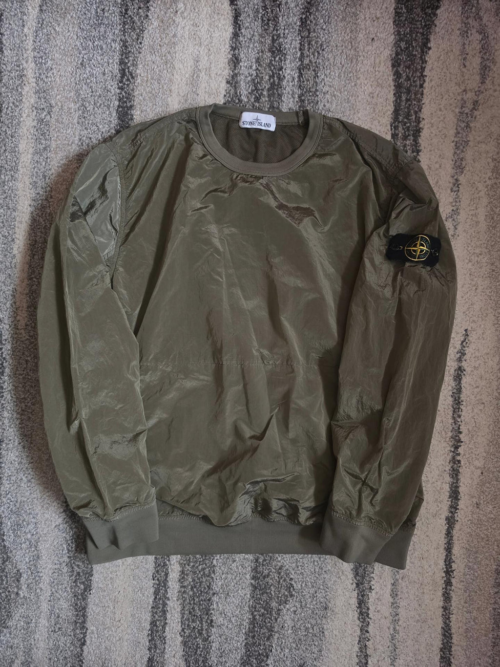 Stone Island Nylon Metal Pullover – 691564012 – Khaki – XL
